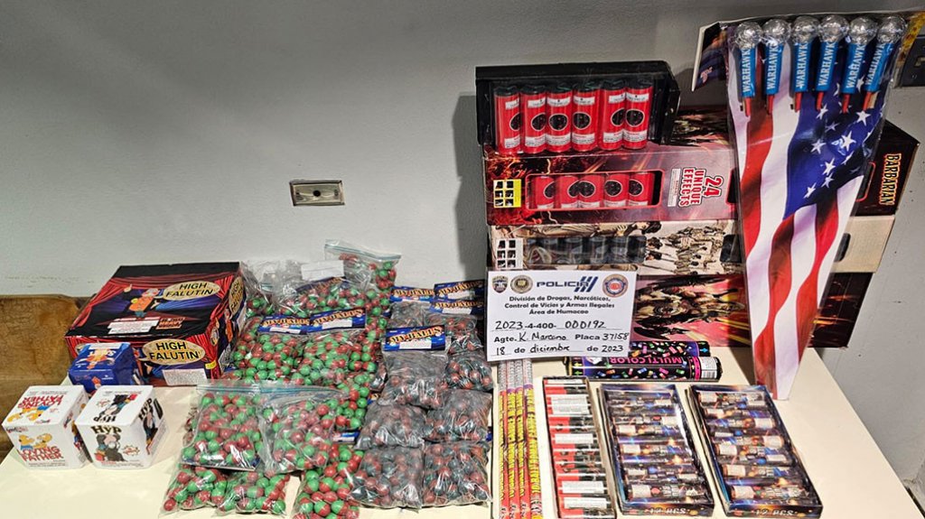  Le ocupan pirotecnia dentro de su residencia en Yabucoa 