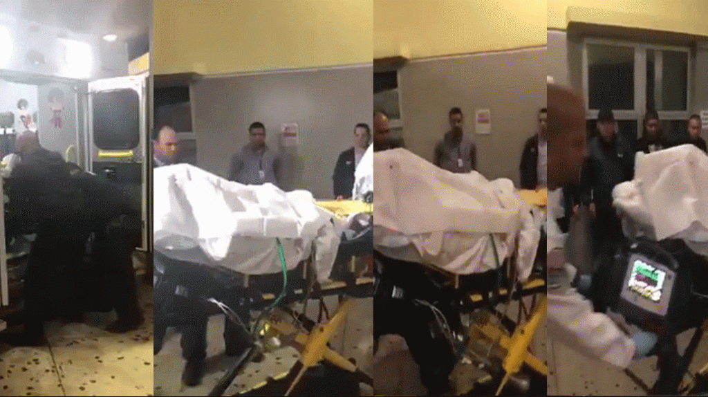  Video: Llega al centro medico guardia penal gravemente herido por un confinado 