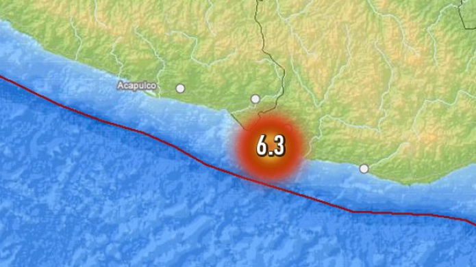 Un sismo de magnitud 6,3 sacude la capital de MÃ©xico