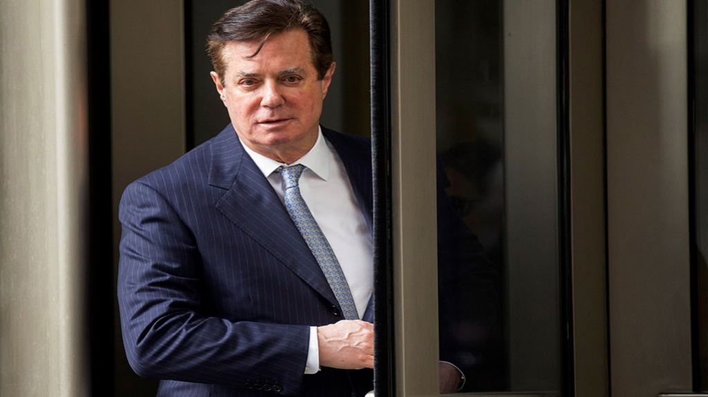  Trump reitera su apoyo a Manafort pero elude abordar un posible indulto 
