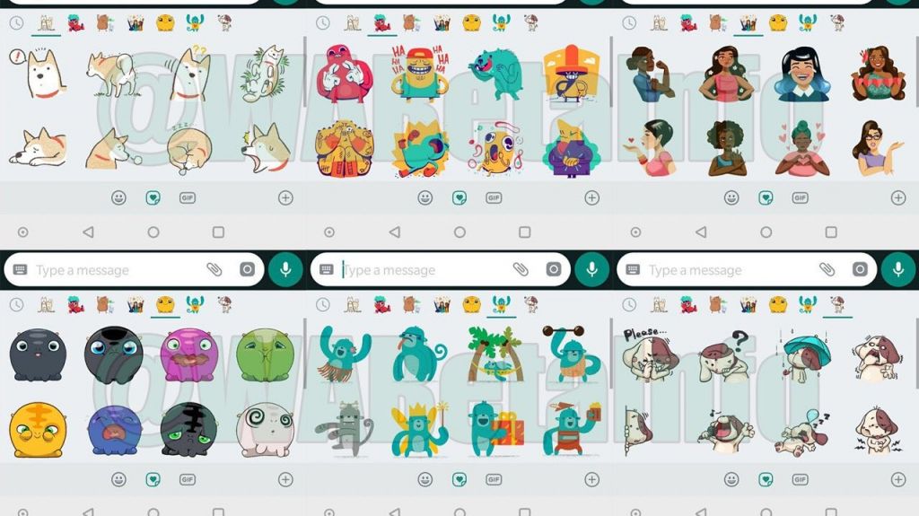  Estos son los stickers de WhatsApp, que llegarán próximamente 