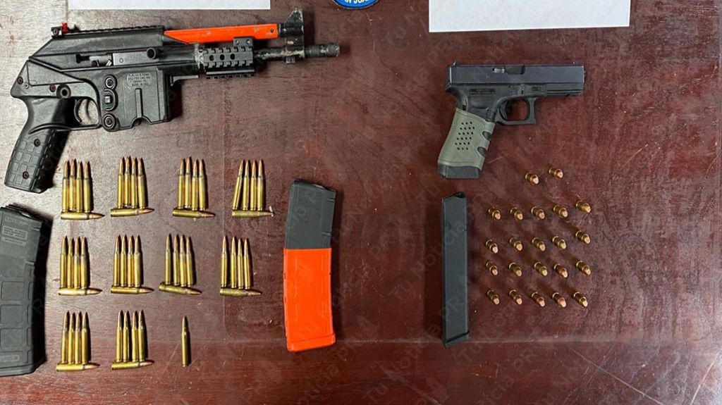  Ocupan un rifle y una pistola autom&aacute;tica en Vista Hermosa 