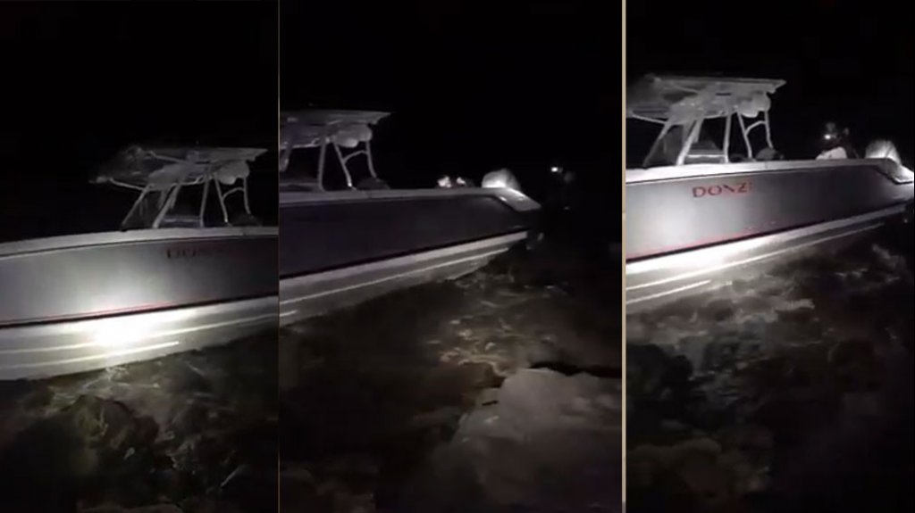  Video: 6 heridos al chocar embarcaci&oacute;n contra las piedras en Fajardo 