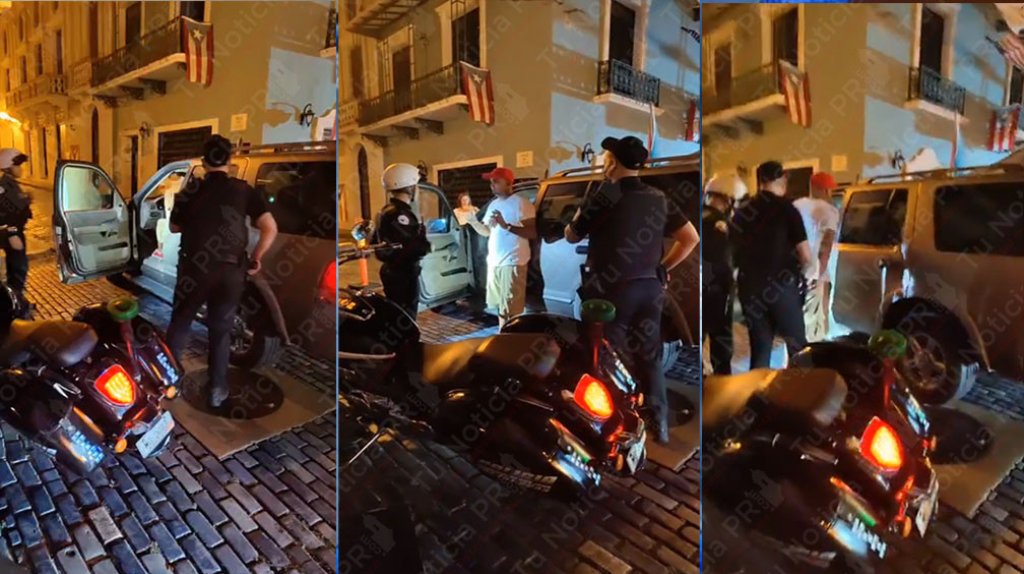  Video: Municipales arrestan conductor &ldquo;Borracho &ldquo;que se dio a la fuga en Viejo San Juan 