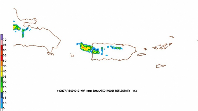 Sol, calor y aguaceros en la tarde. Mayor inestabilidad desde maÃ±ana...