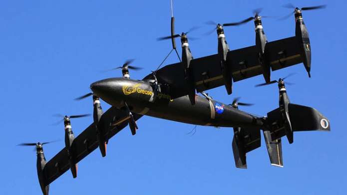 La revolucionaria aeronave hibrida de la NASA con diez motores elÃ©ctricos