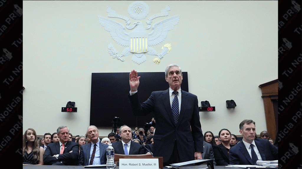  Vea video: El fiscal de la trama rusa afirma ante el Congreso que "no" exoner&oacute; a Trump 