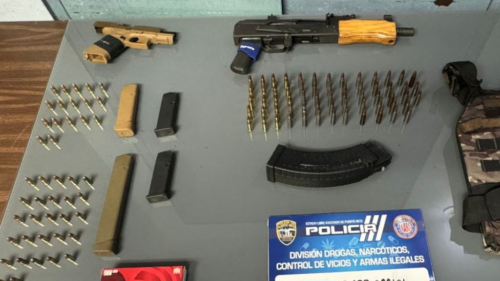  Operativo en Fajardo resulta en hallazgo de armas y municiones 