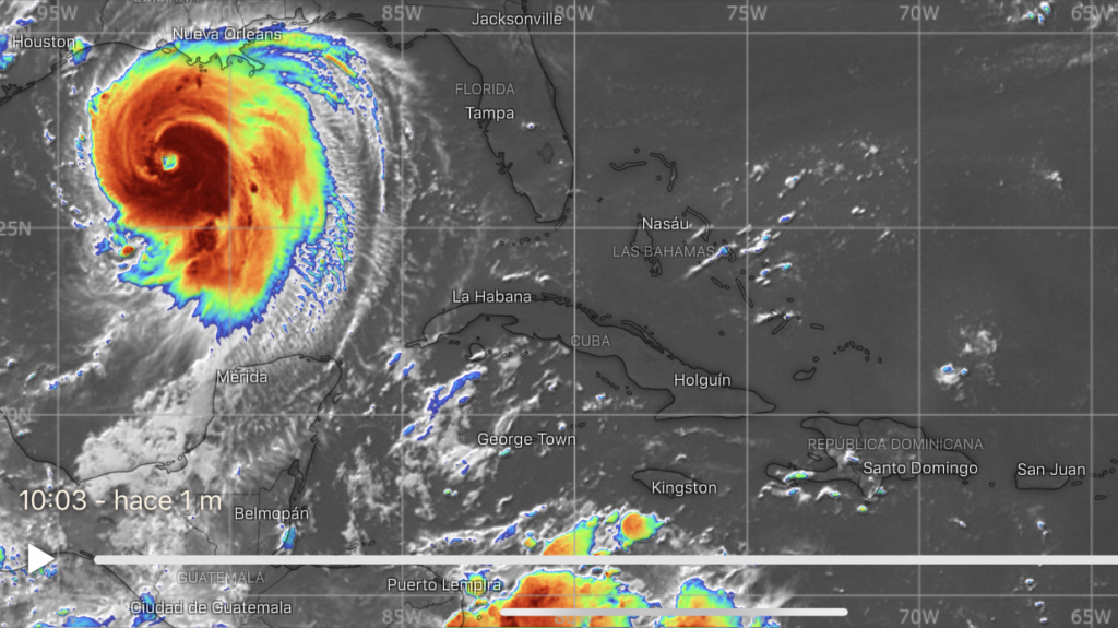  Tiempo mayormente soleado hoy, mientras Laura se intensifica significativamente 