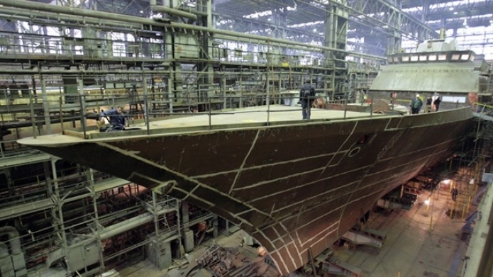 La avanzada corbeta rusa Stoiki zarpa para realizar pruebas en el mar