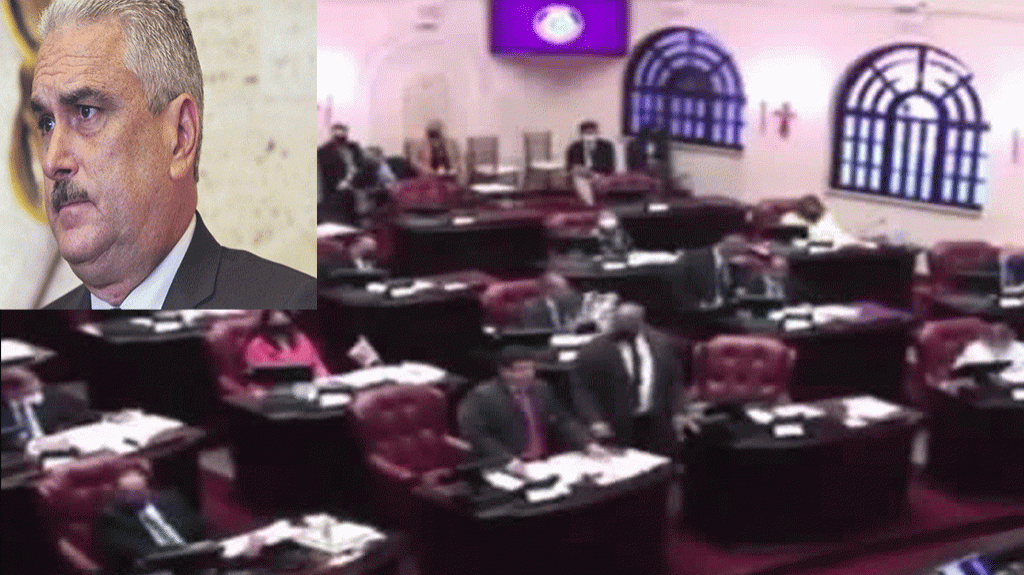  Viral video de Rivera Schatz mandando pal cara##%$ a alguien durante vista del senado 