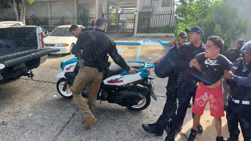  Video: Intensa persecuci&oacute;n de municipales en Carolina a motora robada deja dos arrestados 