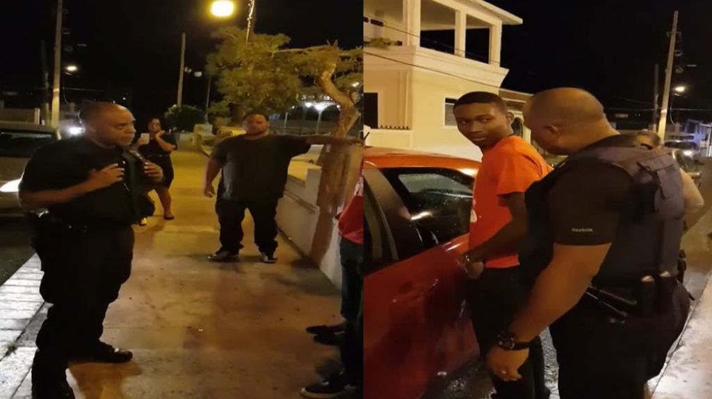  Video: Policías de PR, llegaron arrestar a un joven, pero la sorpresa mas grande se la llevo la novia   