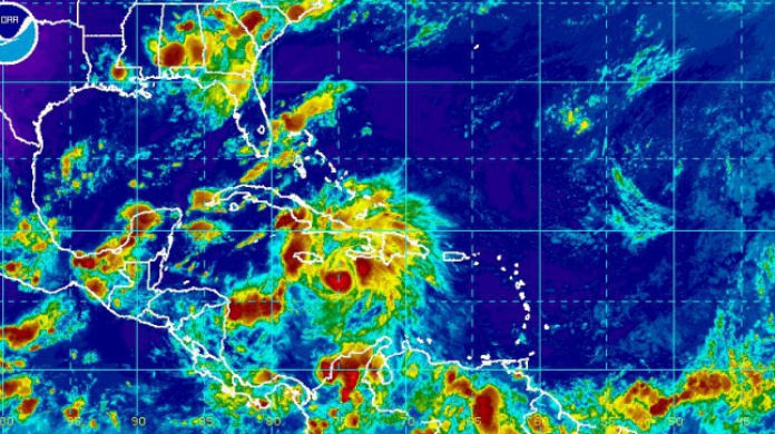 Tiempo brumoso y caluroso...