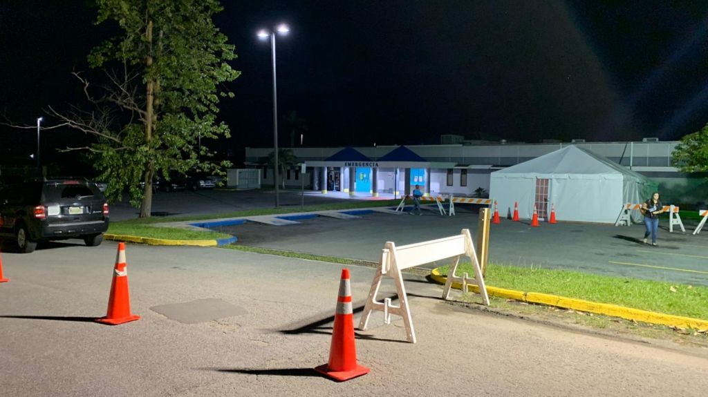  Instalan carpa y &ldquo;check point&rdquo; en CDT de Las Piedras 