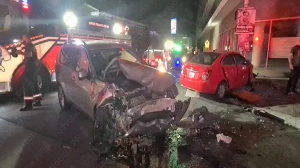  Video: Se registra violento accidente en la Ponce de Le&oacute;n en Santurce 