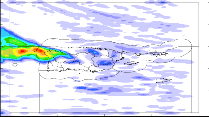 Intenso calor y actividad de lluvia limitada hasta el jueves...