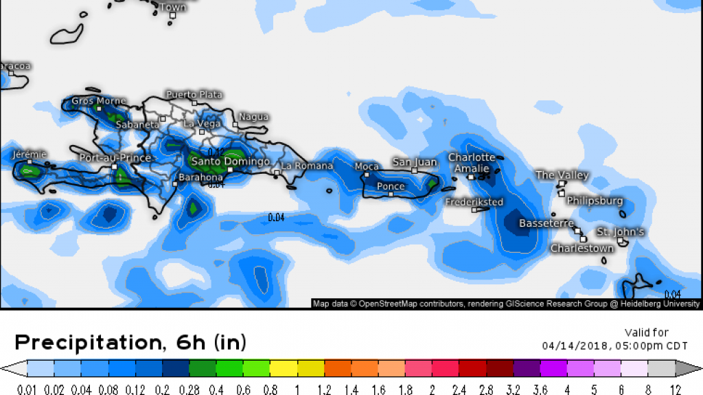  Tiempo variable y oleaje peligroso se manifiesta en nuestro archipi&eacute;lago 