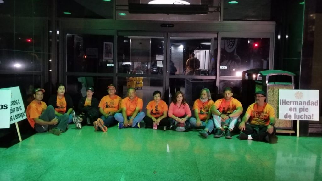  HEEND en desobediencia civil en el Departamento del Trabajo 