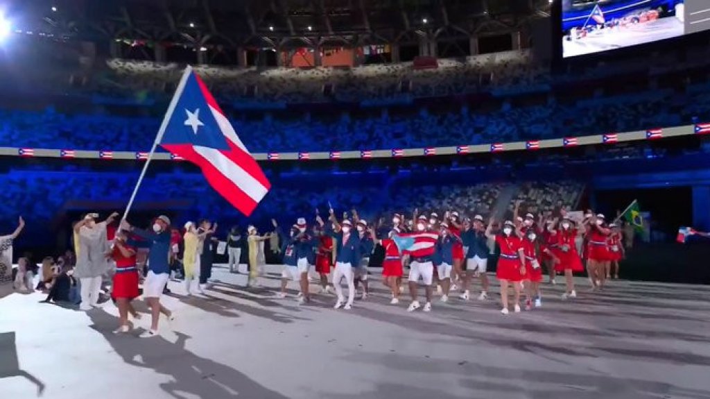  D&iacute;az y Afanador encabezaron delegaci&oacute;n puertorrique&ntilde;a en ceremonia de apertura que hizo gui&ntilde;o a tenista boricua Puig 