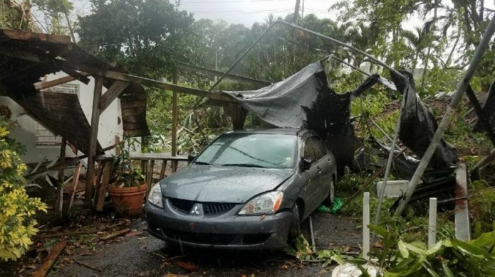 Video y fotos: Residentes de Rio Piedras reportan alegado Tornado 