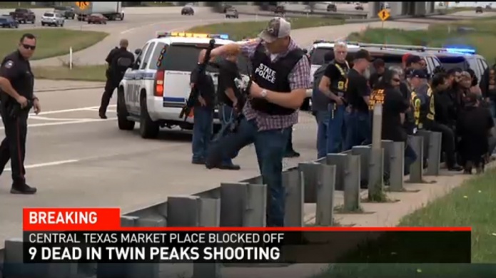 Tiroteo en Texas deja 9 muertos y varios heridos