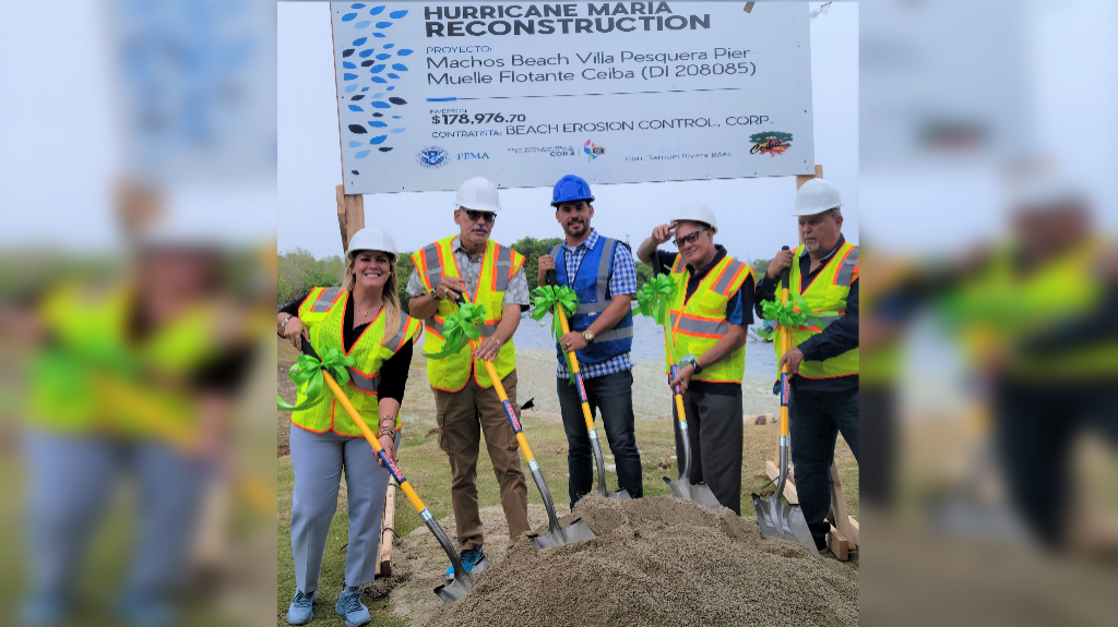  Ceiba inicia construcci&oacute;n de muelle flotante para pescadores 