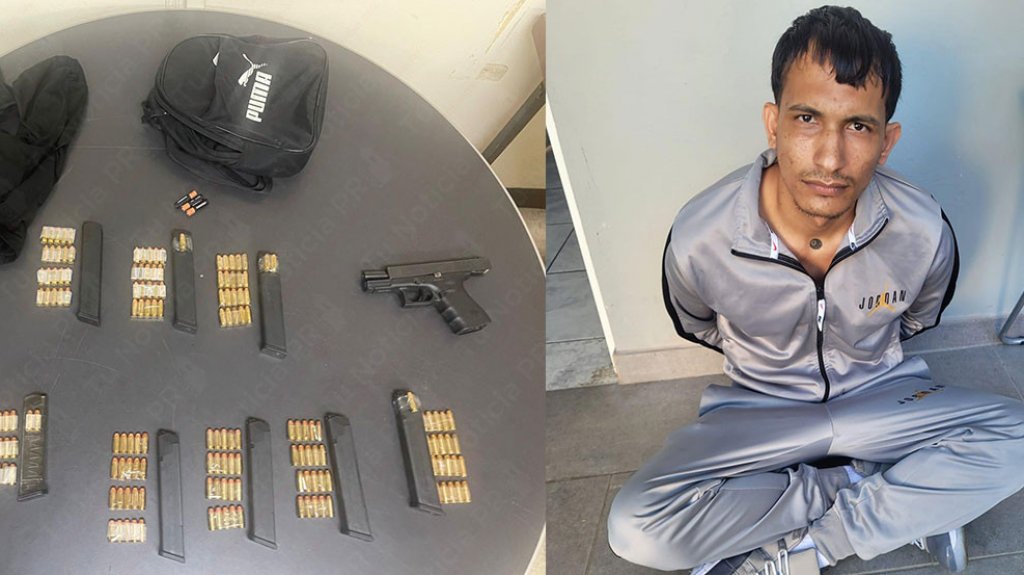  Arrestado en Toa Alta con una pistola alterada 