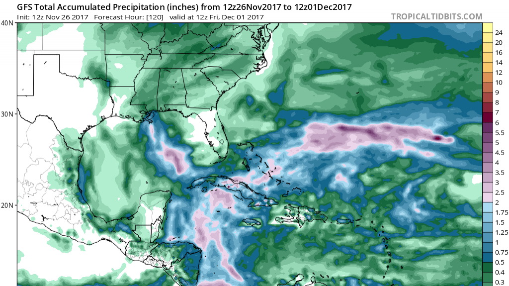 Tiempo mayormente seco durante los prÃ³ximos dÃ­as