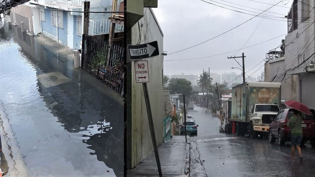  Se inunda la comunidad del ca&ntilde;o Mart&iacute;n Pe&ntilde;a en medio de la pandemia 