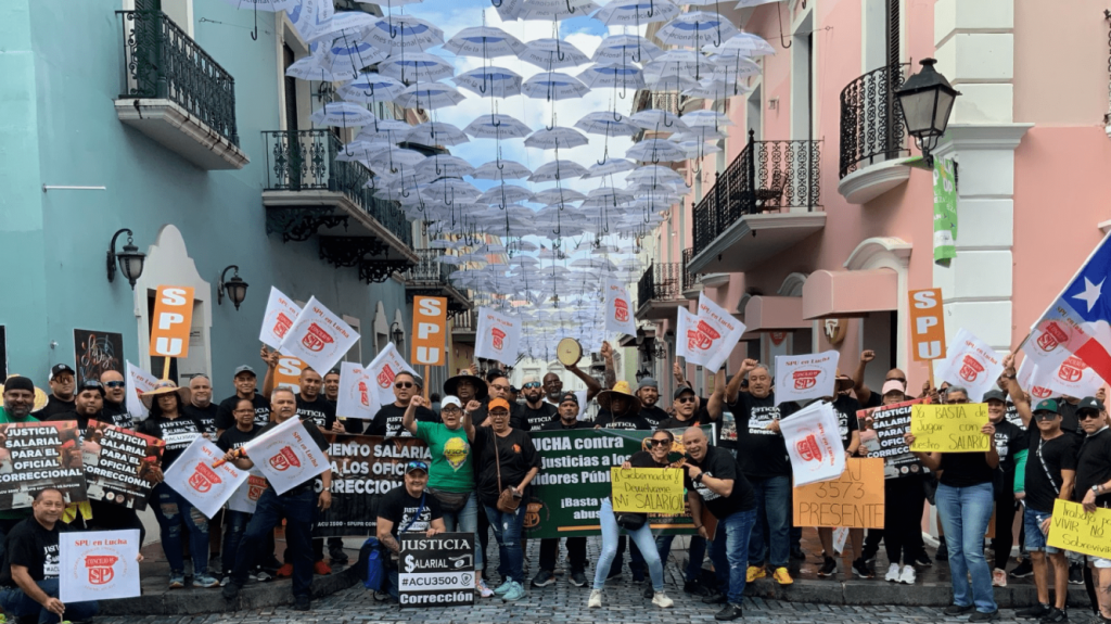  Exigen al gobernador cumplir con aumentos salariales y mejoras en seguridad correccional 