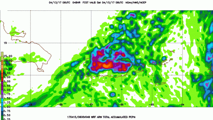 Vigilancia de Inundaciones para todo el paÃ­s, excepto para las islas municipio.