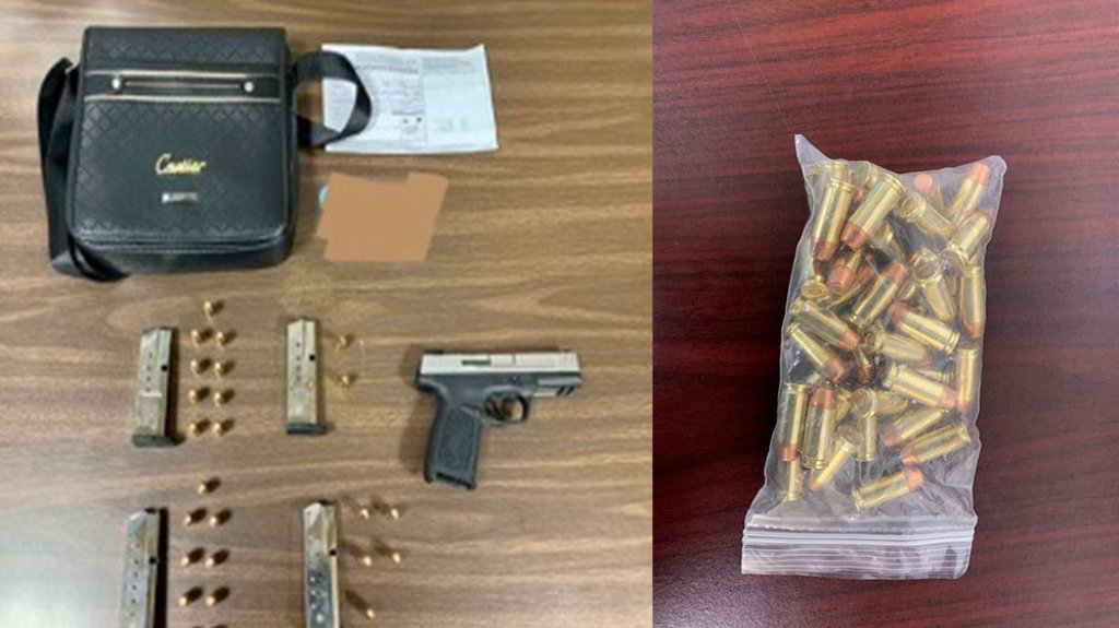 Arrestado en Ponce con una pistola y municiones 