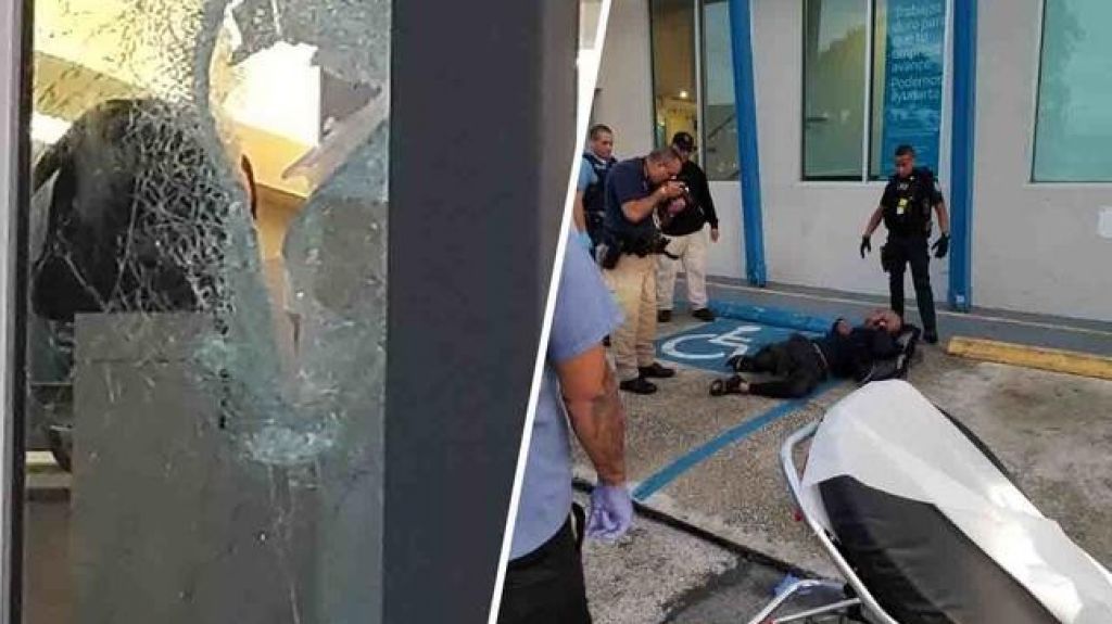  Este &ldquo;Caco&rdquo; entro silenciosamente a la tienda de AT&T en Hato Rey, pero para salir rompi&oacute; el cristal y son&oacute; la alarma 