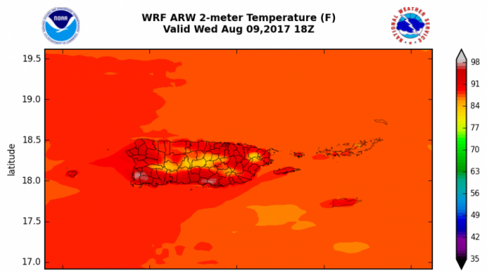 Tiempo seco y caluroso en P.R., mientras que en MÃ©xico se preparan para un segundo azote de Franklin.