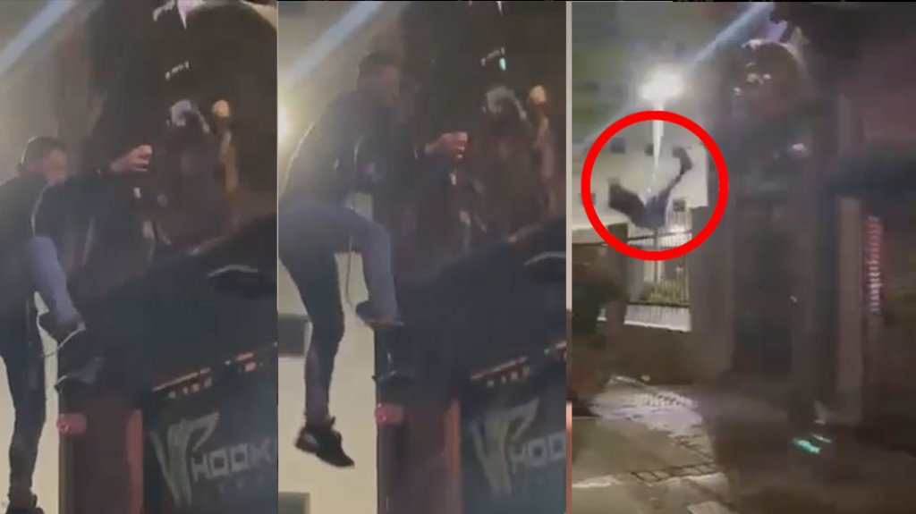  Video: Lo sacaron de una “Barra” en Santurce porque era hora de cerrar, intentó entras y casi se mata 