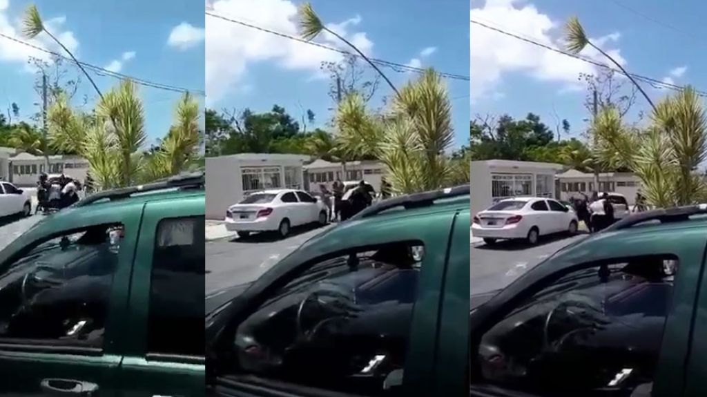  En video violenta pelea en Toa Baja que involucra una mujer alegadamente embarazada 