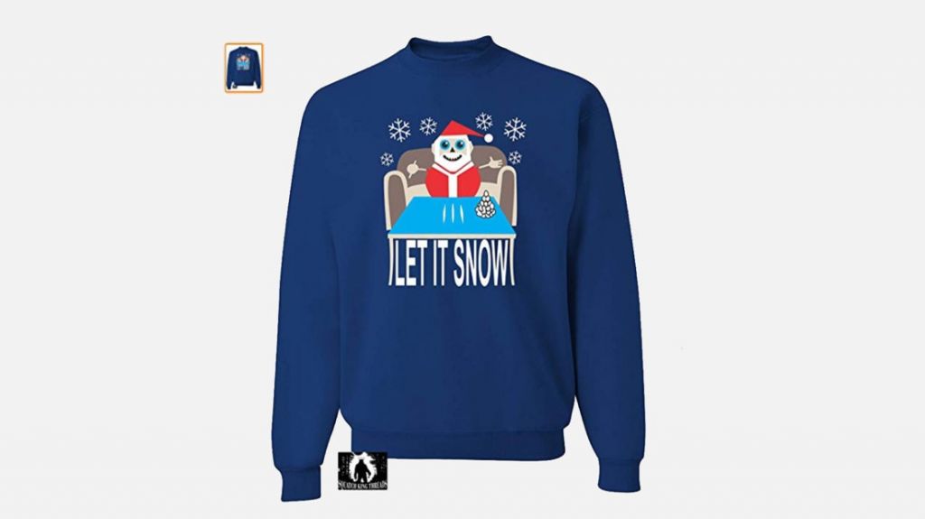  El su&eacute;ter navide&ntilde;o que muestra a Pap&aacute; Noel "consumiendo" coca&iacute;na es un superventas de Amazon 