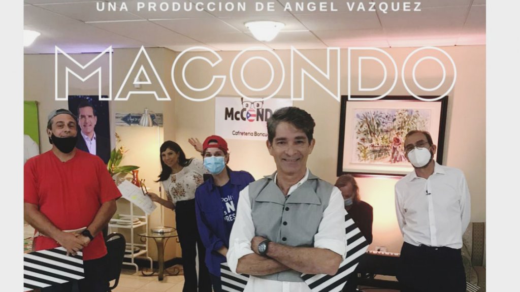  Actor y productor &Aacute;ngel V&aacute;zquez describe como &ldquo;quijotesco&rdquo; el proceso para realizar la pel&iacute;cula virtual &ldquo;McCondo cafreter&iacute;a boricua&rdquo;, disponible del 23 al 25 de octubre 