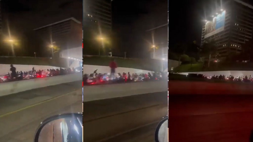  Video: &ldquo;Caos&rdquo; desde Minillas hasta Carolina por corrida de motoras anoche 