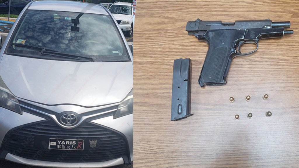  Agentes de autopista Ceiba arrestan a un joven con una pistola robada 