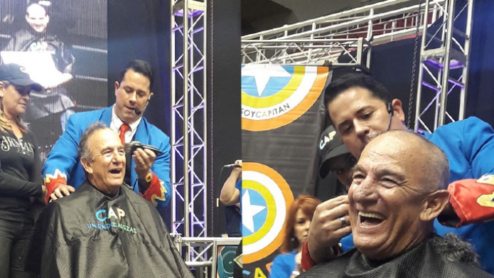 Candidato a la gobernaciÃ³n "Manolo" Cidre dona su poco cabello a fundaciÃ³n de CÃ¡ncer PediÃ¡trico 