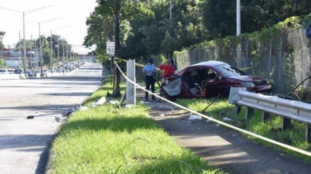  Video: Dos menores muertos en accidente de transito en la Pi&ntilde;ero 