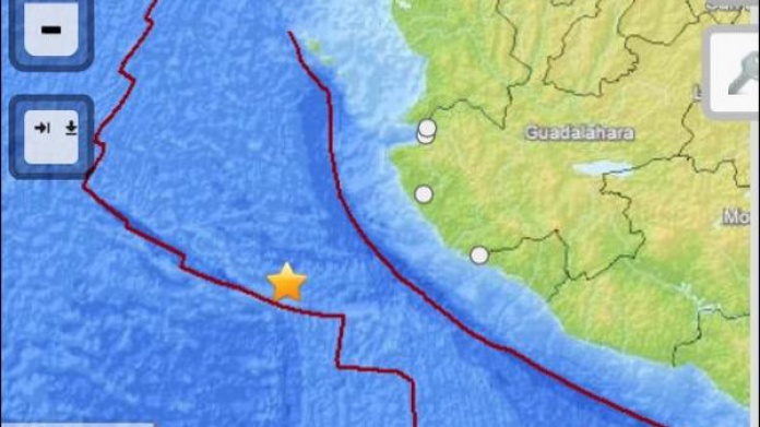 Fuerte sismo de magnitud 5,9 se registra en MÃ©xico