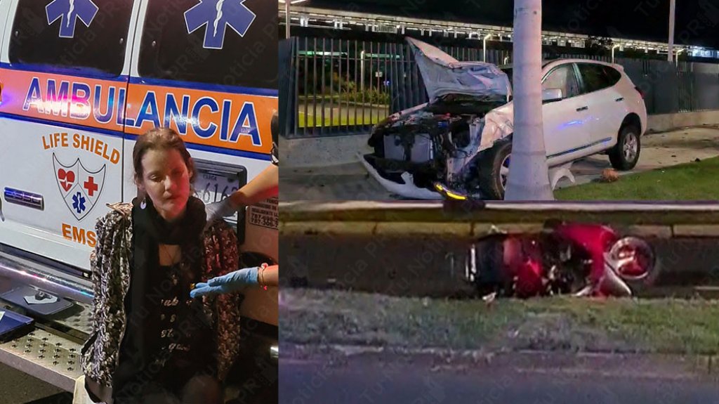  Video: Estaba &ldquo;Borracha&ldquo; conductora que &ldquo;mat&oacute;&rdquo; motociclista que esperaba una luz roja en Hato Rey 