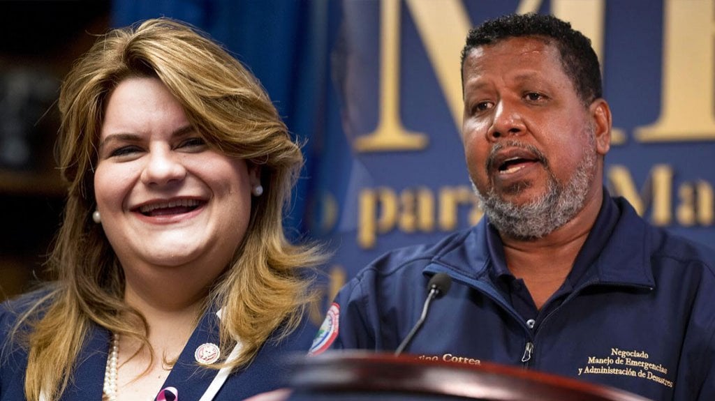  Jenniffer González saca a Nino Correa del Negociado de Manejo de Emergencias y Administración de Desastres Naturales 