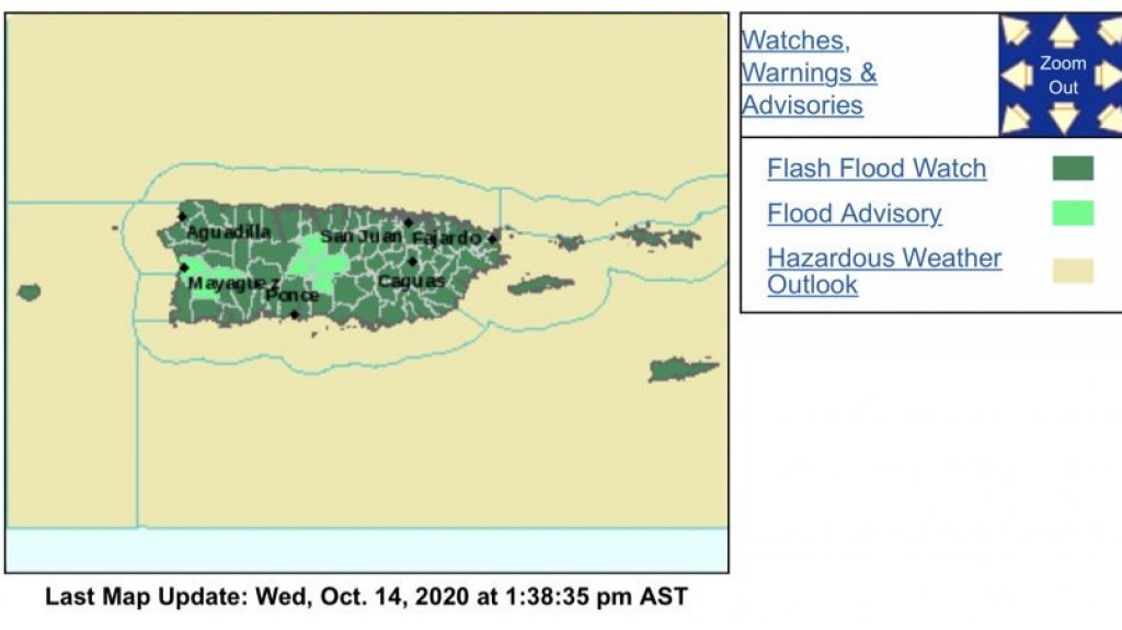  Entrará en vigor una vigilancia de inundaciones para toda la Isla 
