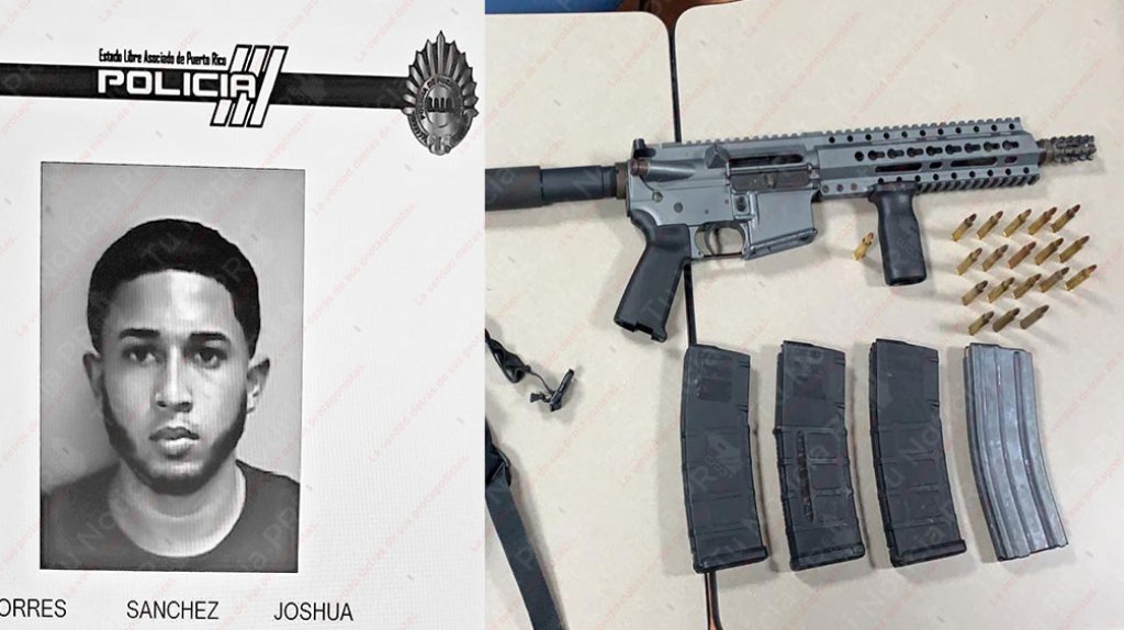  Arrestado en Ponce con un rifle y municiones 