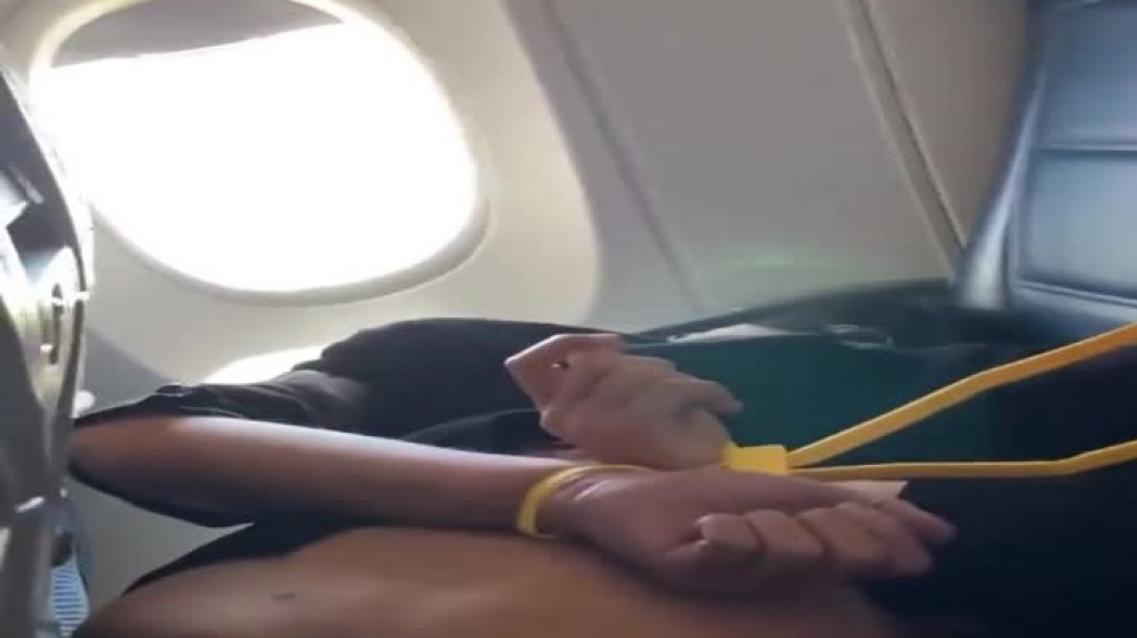  Video: Pasajeros ayudan a detener y amarrar un hombre que intent&oacute; secuestrar un vuelo de Delta 