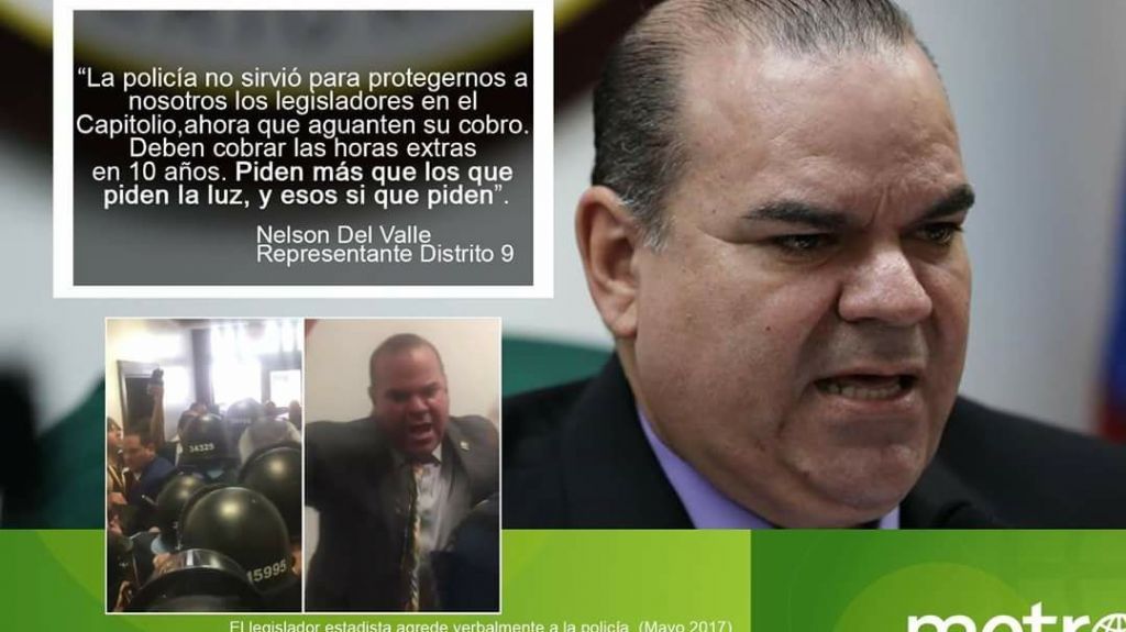 Representante dice fue vÃ­ctima de "fakenews" sobre horas extra de policÃ­as